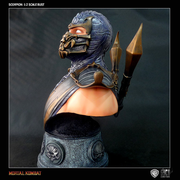 Mortal Kombat Scorpion 1/2 Resin Bust image