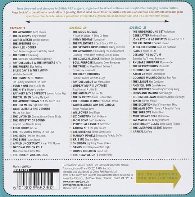 Keep Lookin' 80 More Mod, Soul & Freakbeat Nuggets (Box Set