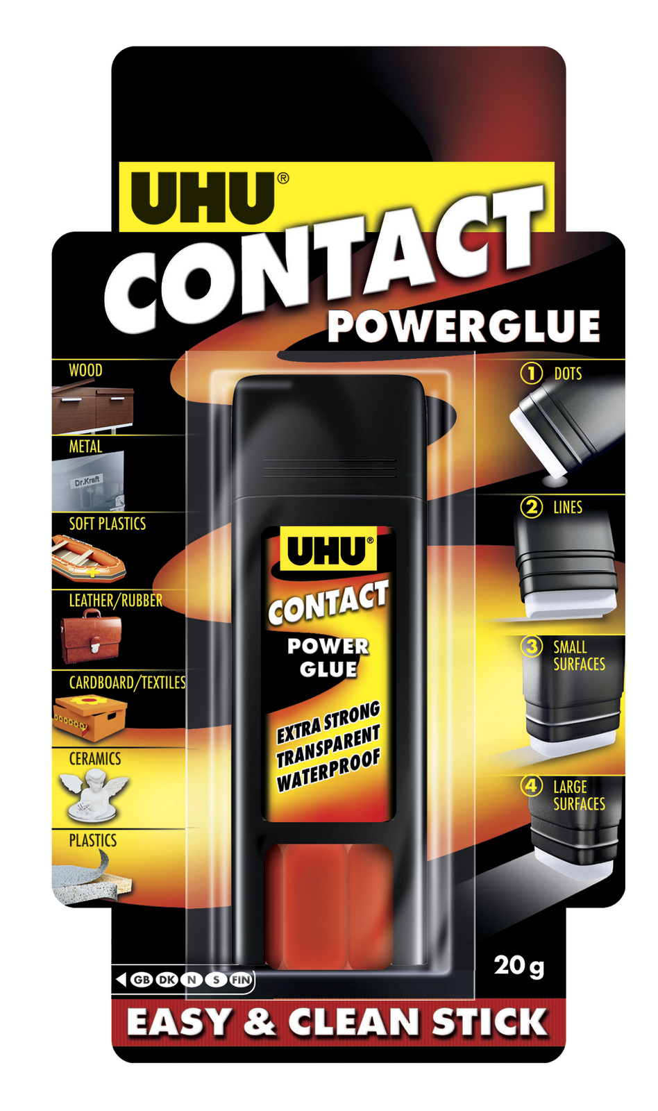 UHU: Contact Power Stic (20g)