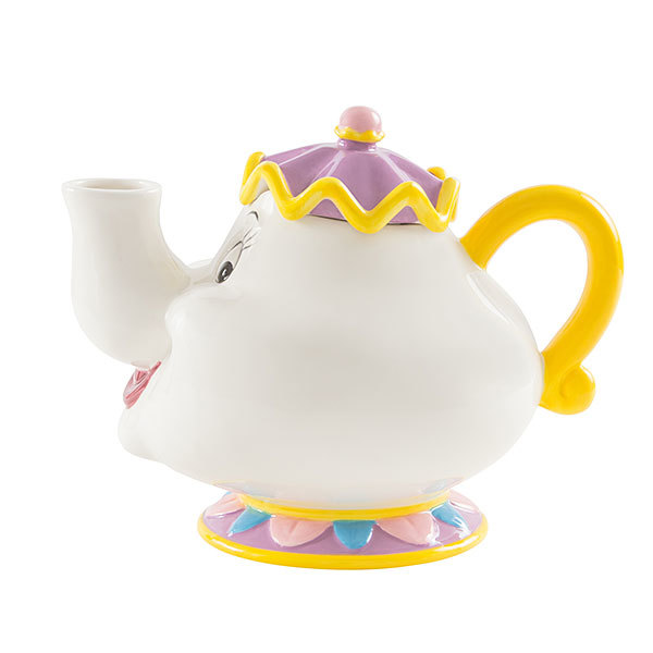 Beauty and the Beast Mrs. Potts Sculpted Ceramic Teapot image