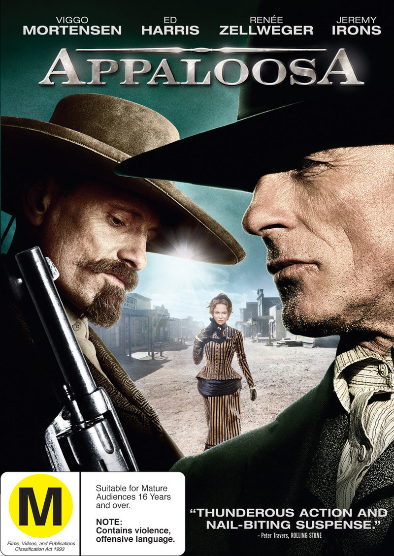 Appaloosa on DVD image