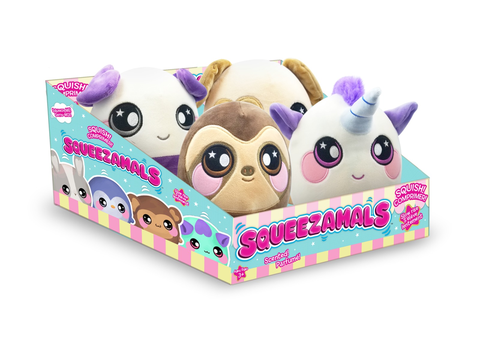 Squeezamals: Deluxe Plush - Sloth