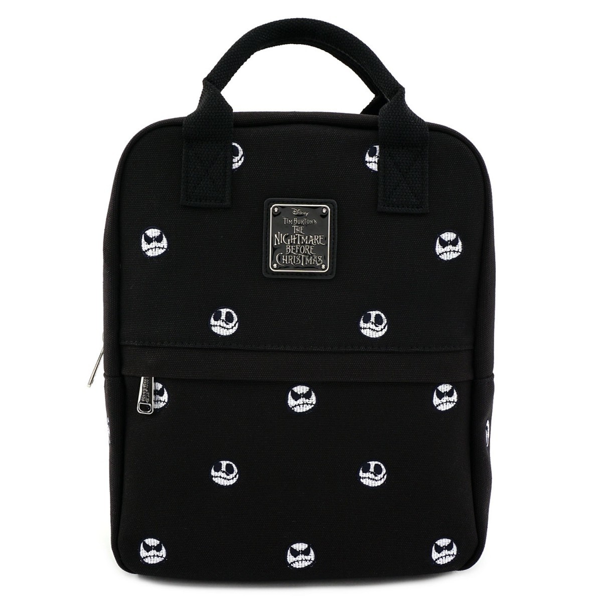 Loungefly: The Nightmare Before Christmas Embroidered Backpack - Jack Head image