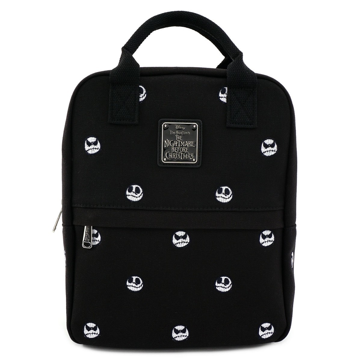 Loungefly: The Nightmare Before Christmas Embroidered Backpack - Jack Head