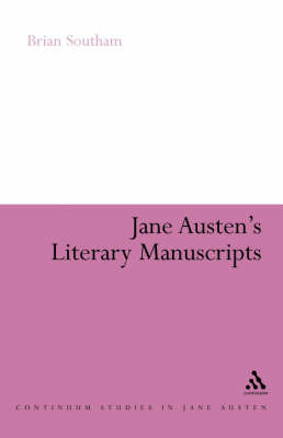 Jane Austen's Literary Manuscripts by B.C. Southam image
