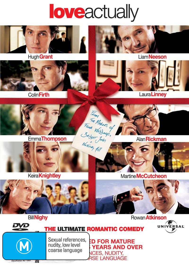 Love Actually on DVD image