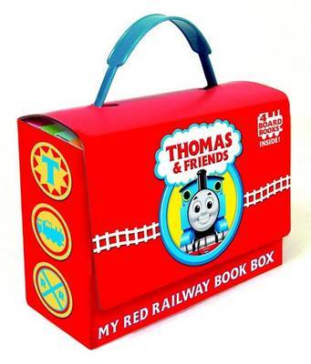 Thomas and Friends: My Red Railway Book Box (4 Board books) by W. Awdry image