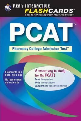 PCAT (Pharmacy College Admission Test) Flashcard Book by Staff of Research Education Association image