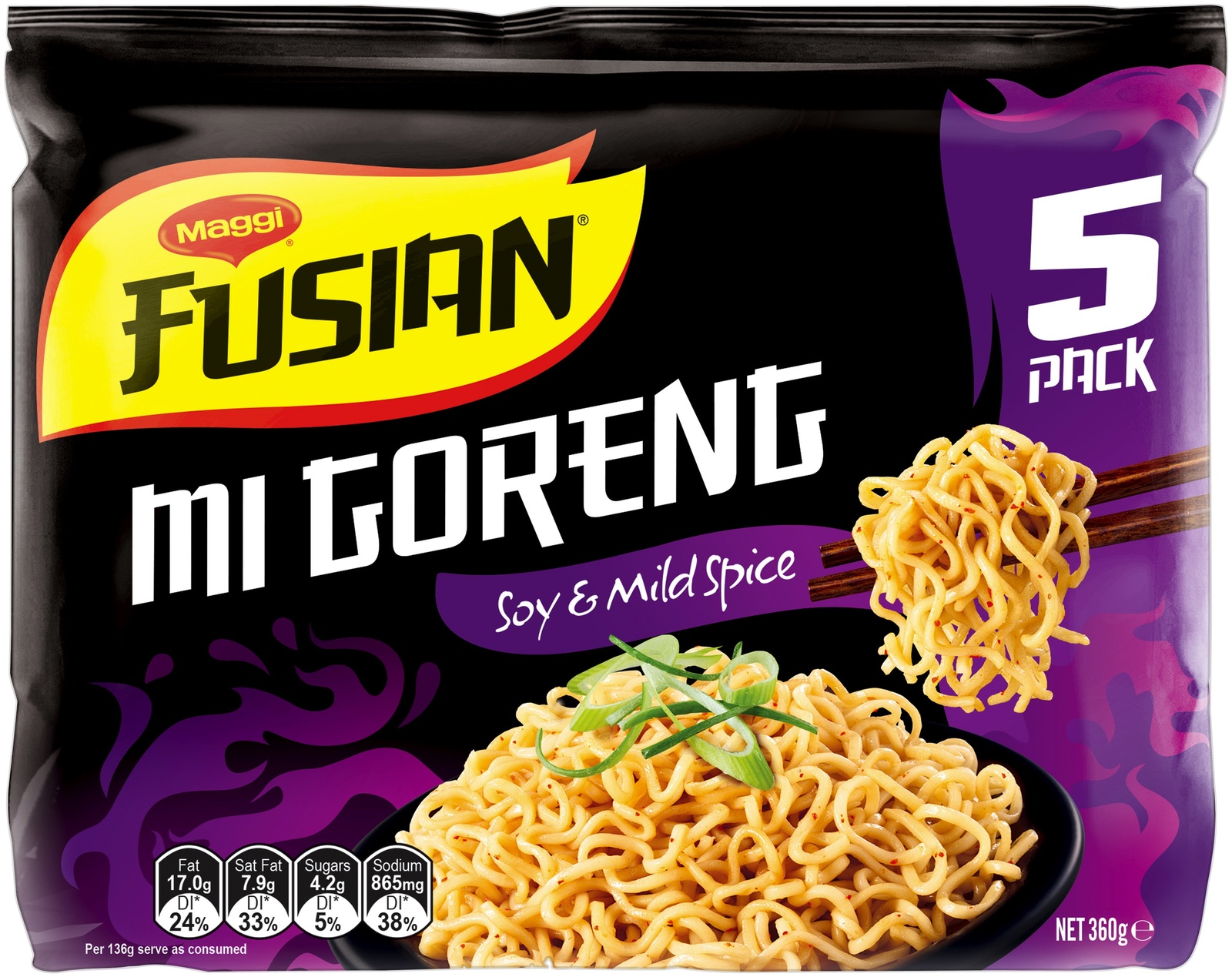 Maggi Fusian Noodles at Mighty Ape NZ