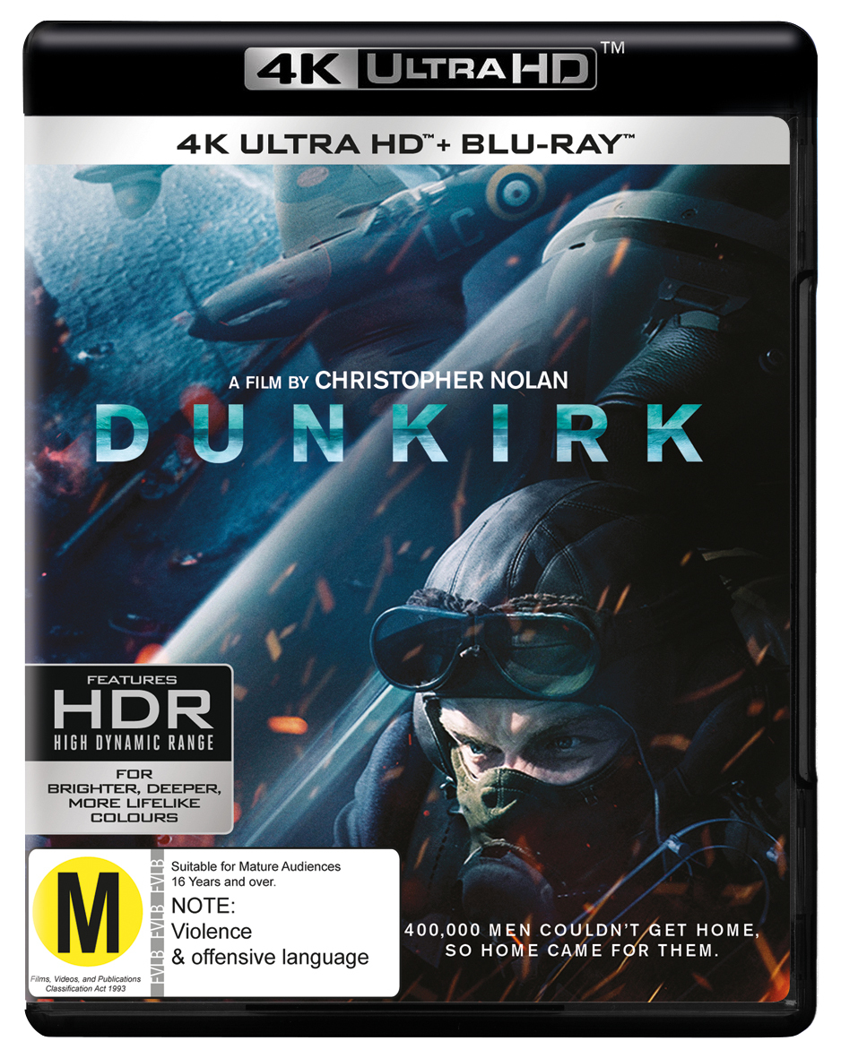 Dunkirk (4K Blu-ray + Blu-ray) on UHD Blu-ray