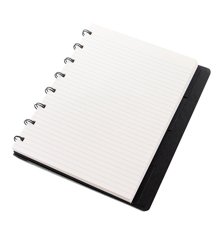 Filofax - A5 Saffiano Notebook - Metallic Silver image