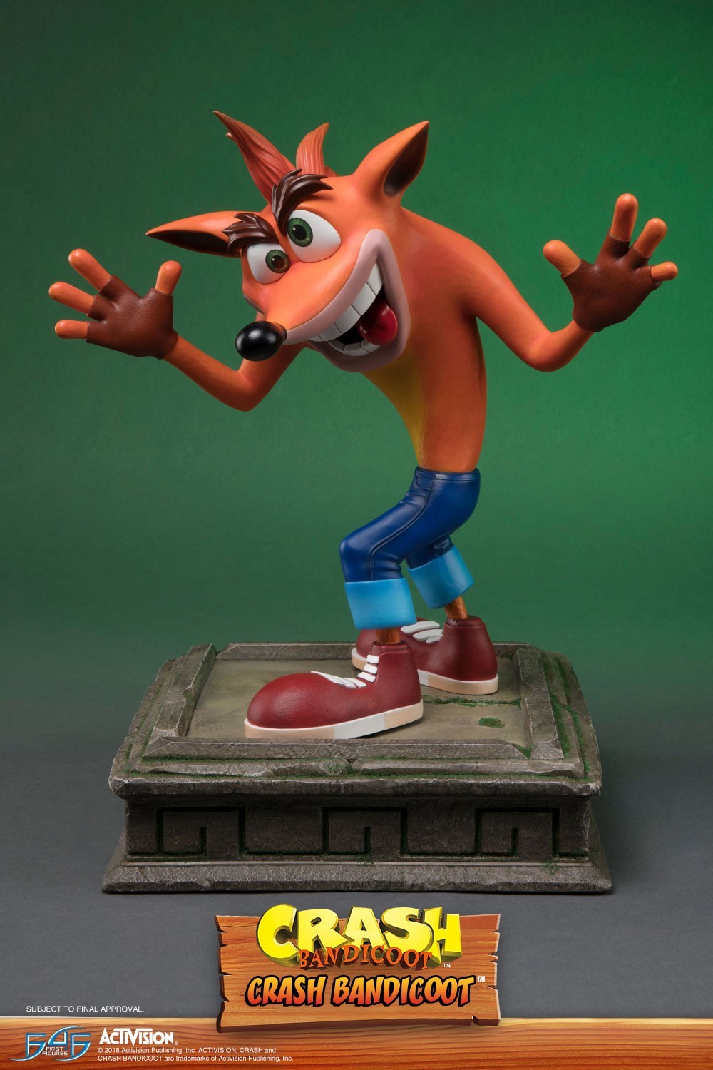 Crash Bandicoot - 16" Replica Statue image