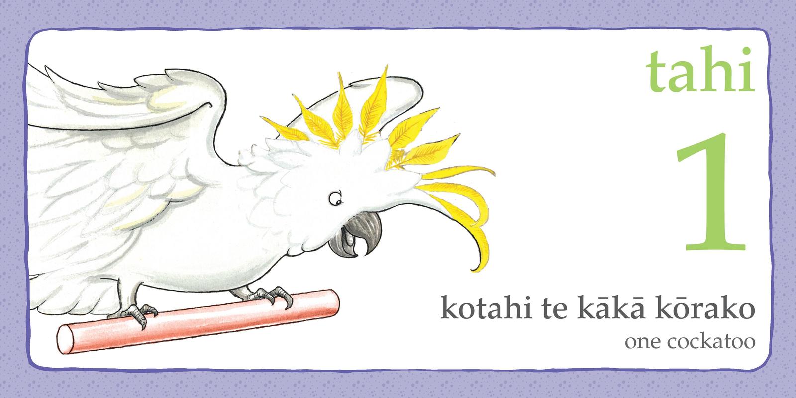 Hairy Maclary and Friends: 123 in Maori and English by Lynley Dodd image