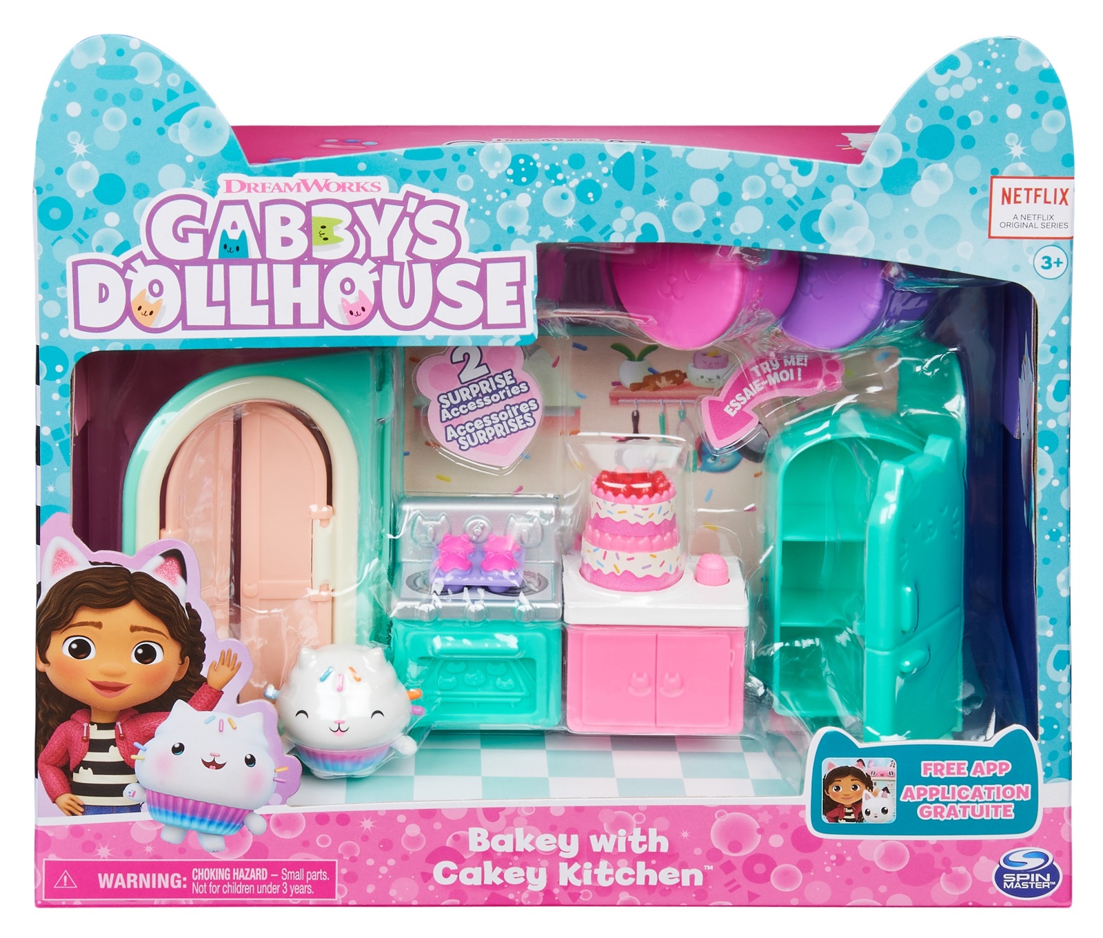 Gabby's Dollhouse Deluxe Room Playset Kitchen Images at Mighty Ape NZ