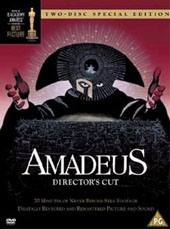 Amadeus - Director's Cut (2 Disc Set) on DVD Amadeus - Director's Cut (2 Disc Set) on DVD