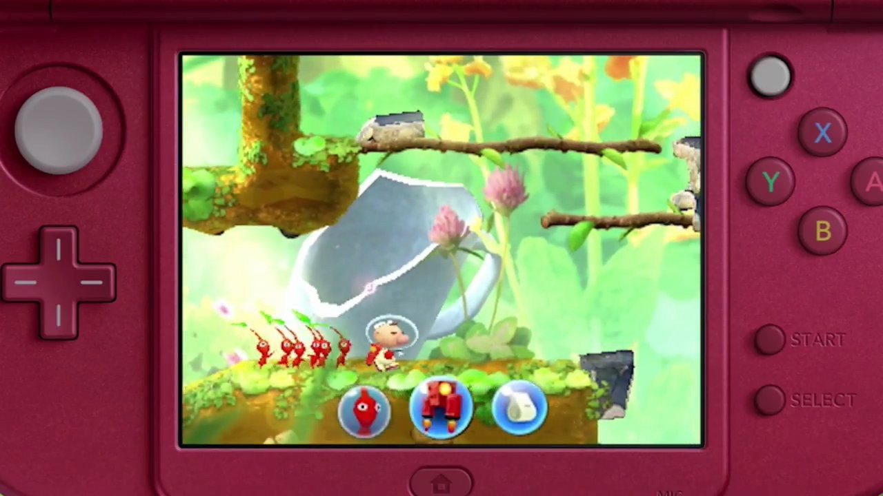 Hey! Pikmin on 3DS