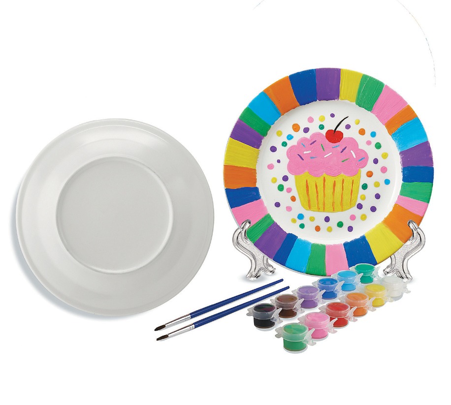 Mindware Create: Paint Your Own - Porcelain Plates