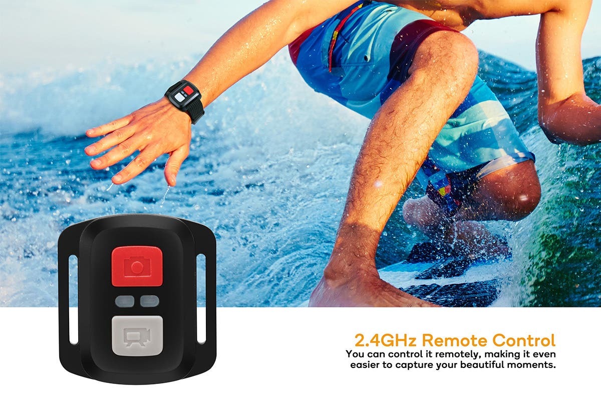 Kogan 4K Dual Screen Action Camera at Mighty Ape NZ