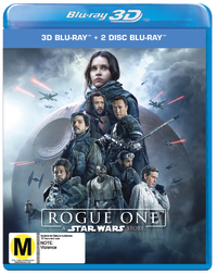 Rogue One: A Star Wars Story on Blu-ray, 3D Blu-ray