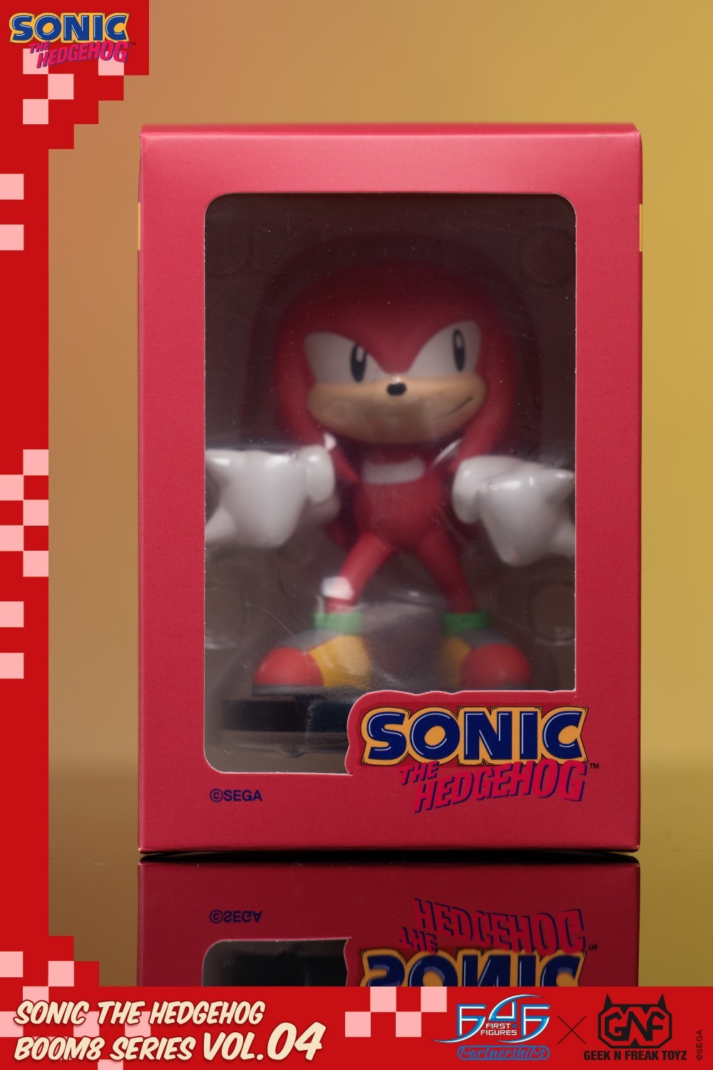 Sonic the Hedgehog: Knuckles - 3" Boom8 Figure