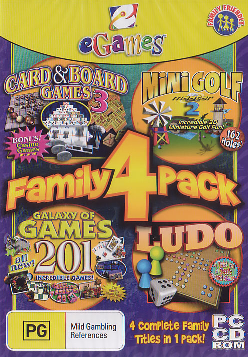 eGames Family 4-Pack for PC Games image