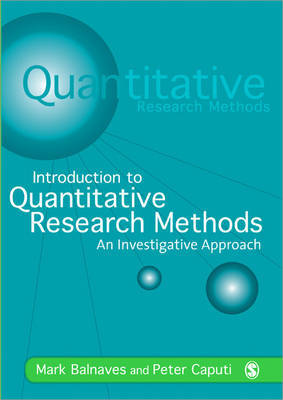 Introduction to Quantitative Research Methods by Mark Balnaves image