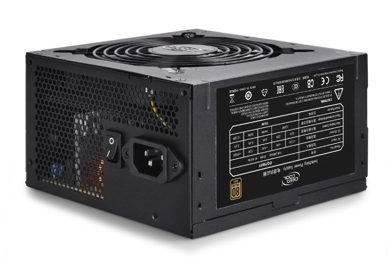 750W Deepcool DQ750ST 80plus gold PSU image