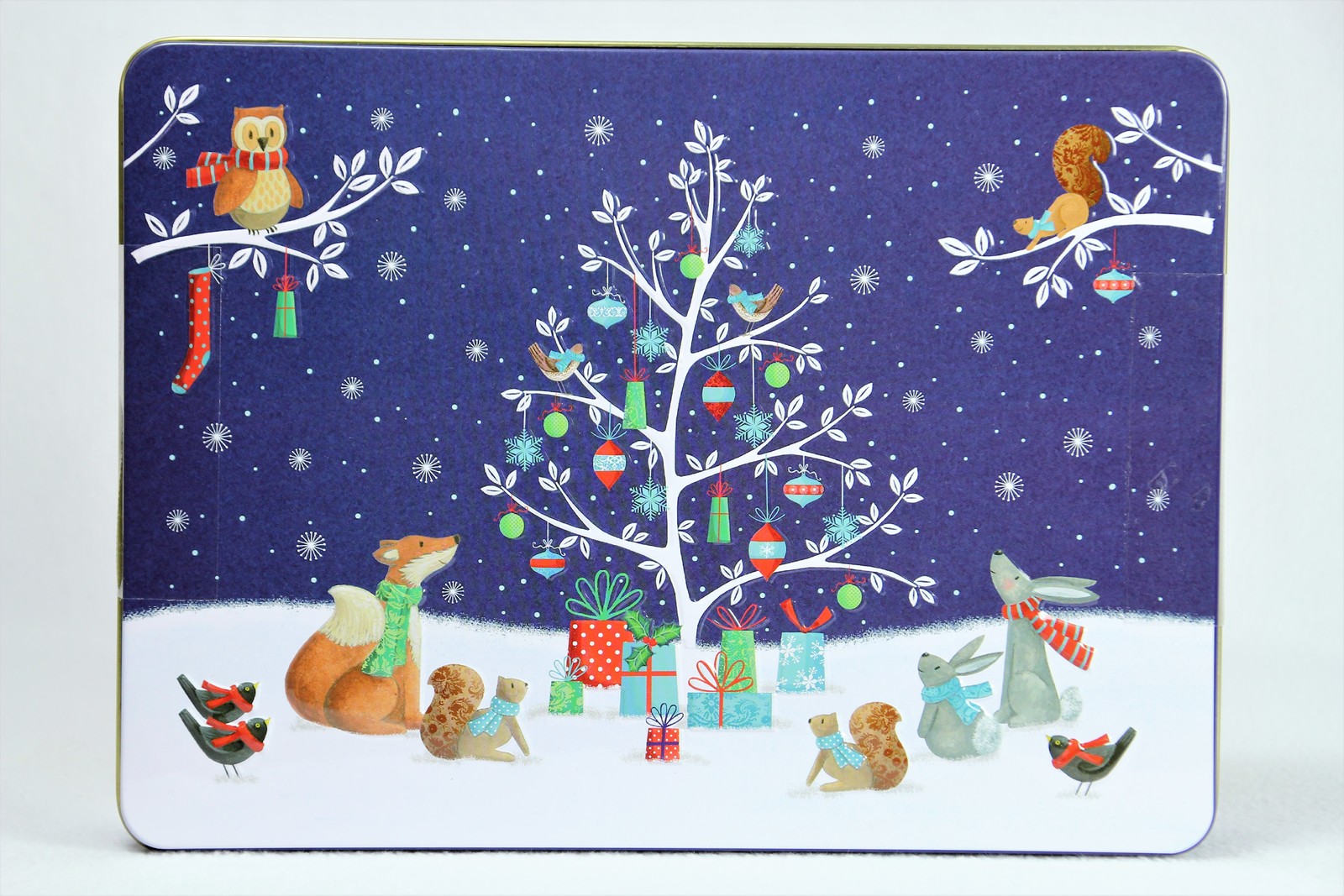 Christmas Cookie Tin Assorted 500g | at Mighty Ape NZ