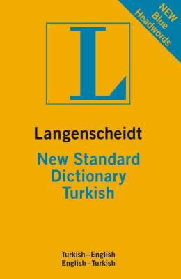 Langenscheidt New Standard Dictionary Turkish by Resuhi Akdikmen image