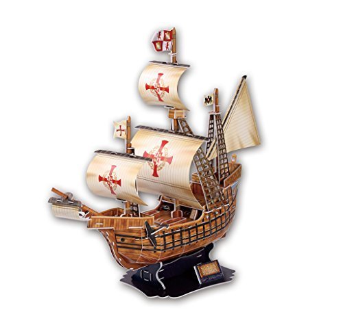 Cubic Fun: Santa Maria - 93 Piece 3D Puzzle image