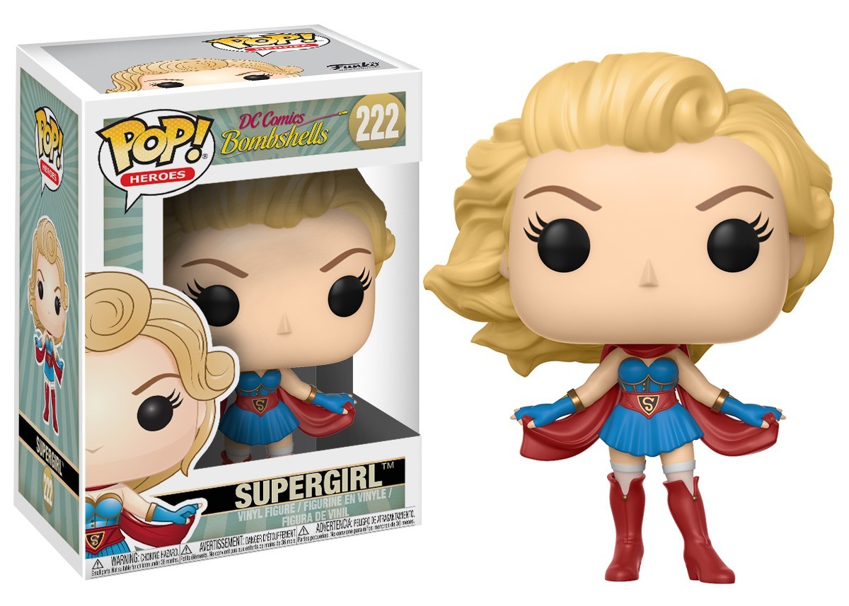 DC Bombshells - Supergirl Pop! Vinyl Figure image