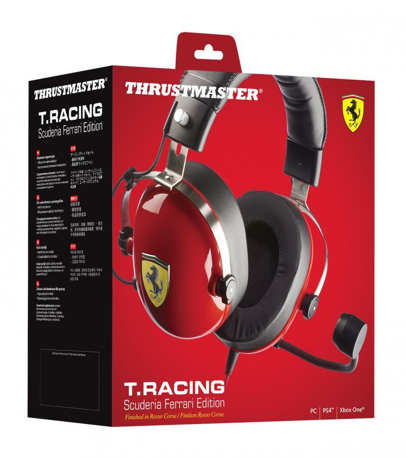 Thrustmaster T Racing Scuderia Ferrari Edition Gaming Headset (Wired ...