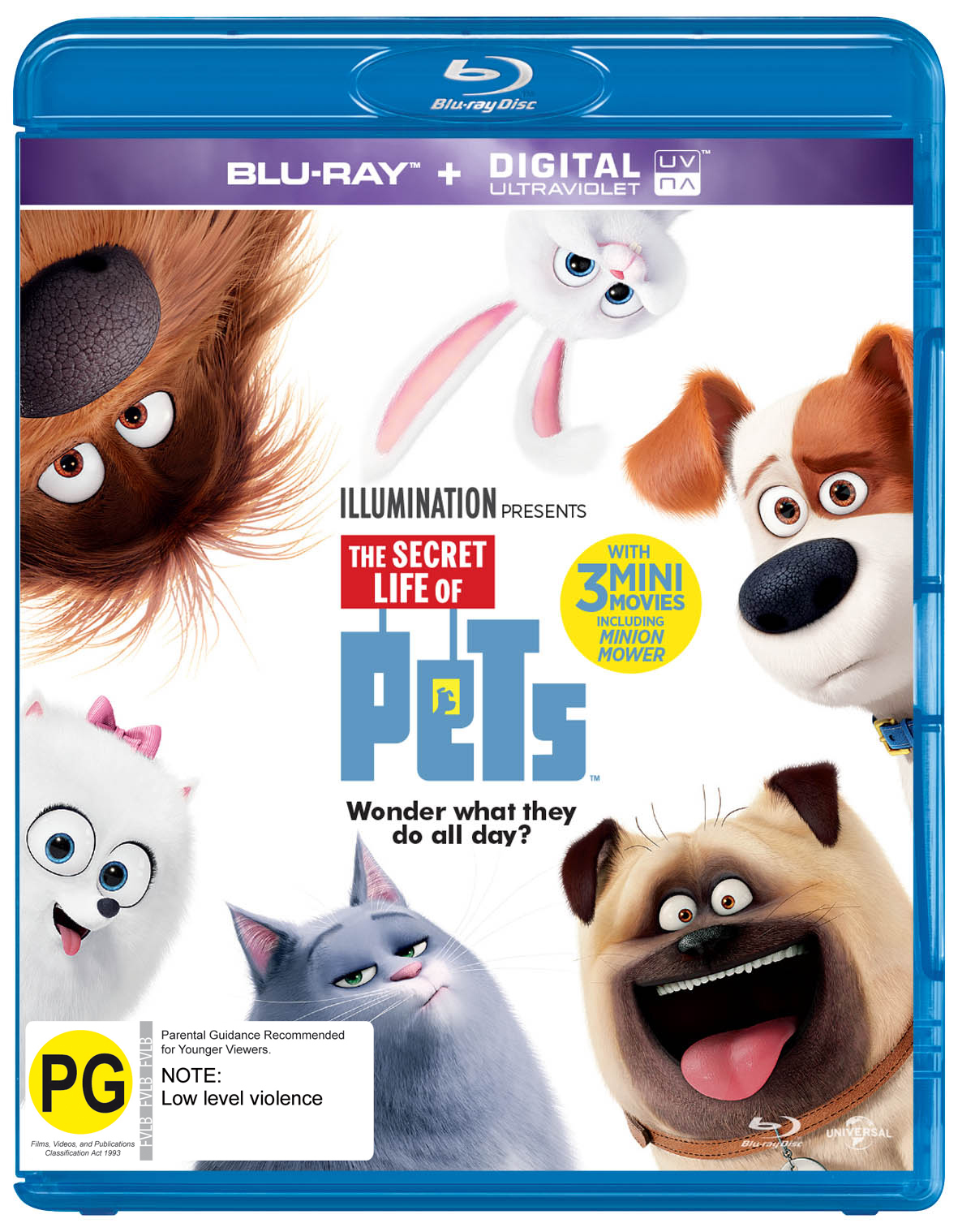 The Secret Life Of Pets on Blu-ray