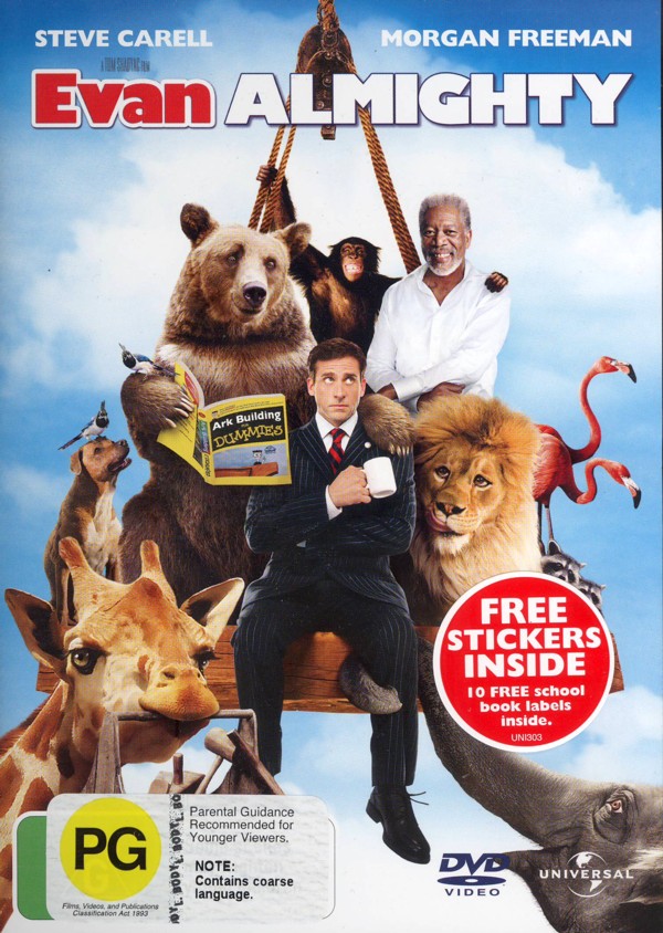 Evan Almighty on DVD