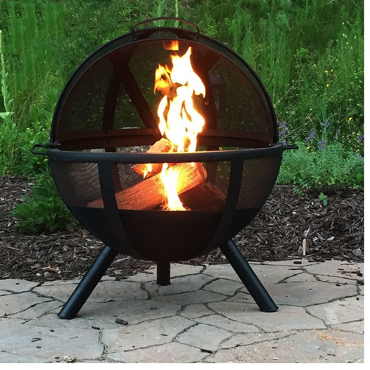 FireBall Steel Fire Pit | Large (76x90cm) image
