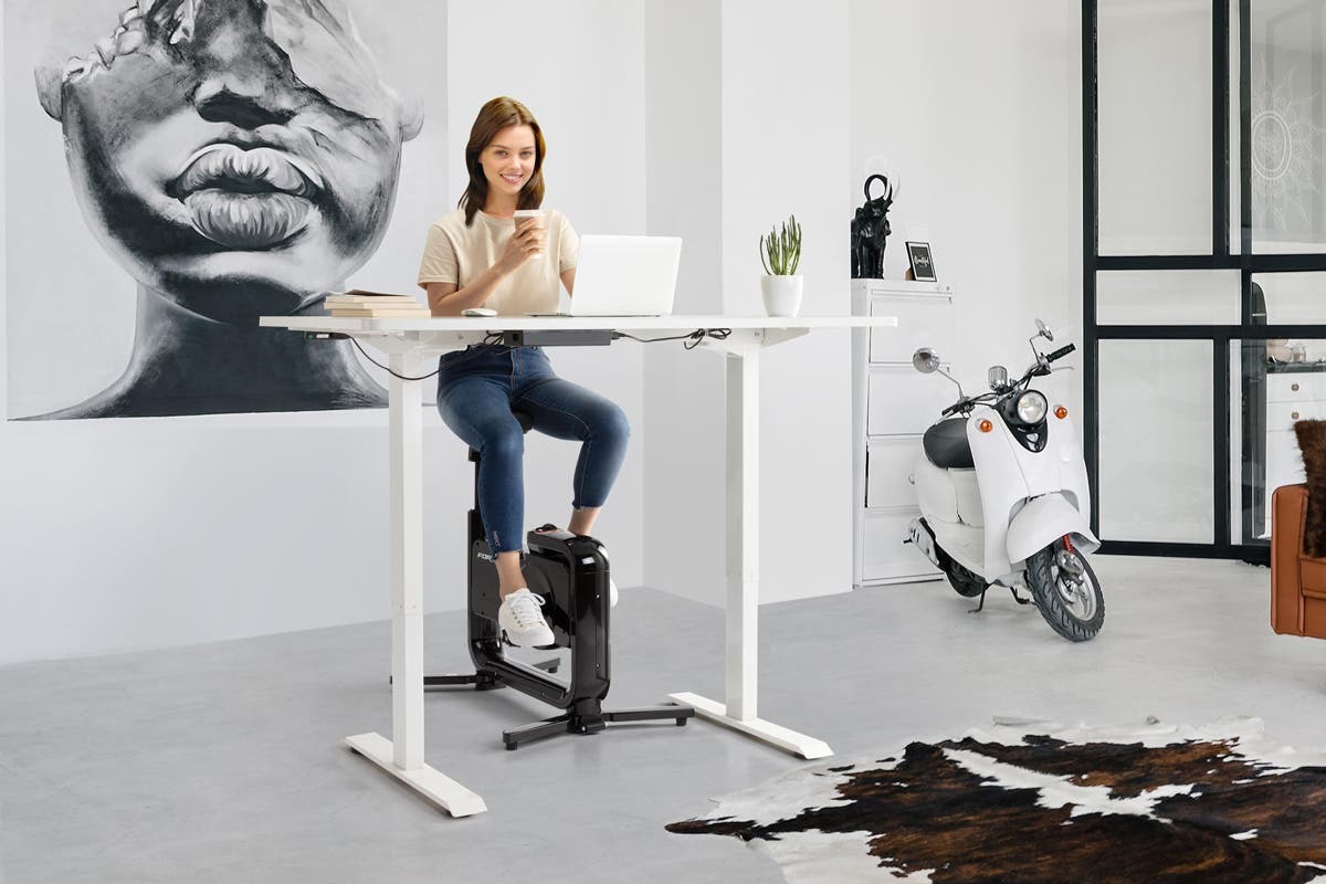 under desk workout bike
