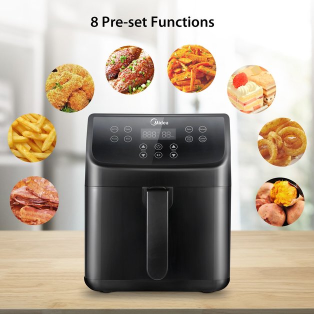 Buy Midea Air Fryer 5.5L at Mighty Ape NZ