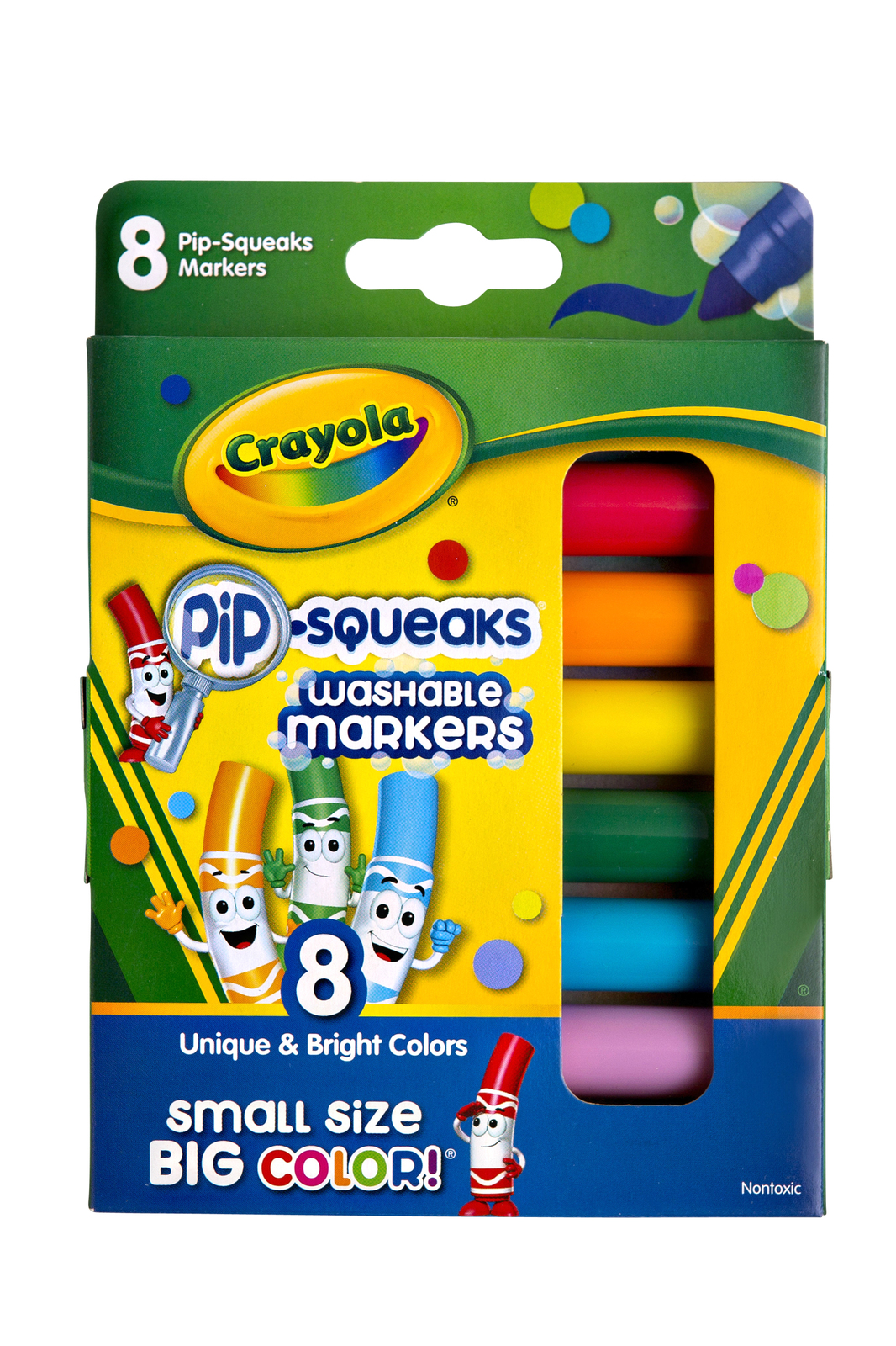 Buy Crayola 8 PipSqueaks Washable Markers at Mighty Ape NZ