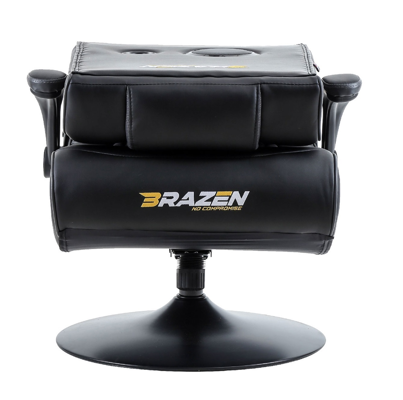 BraZen Panther Elite 2.1 Bluetooth Surround Sound Gaming Chair (Red) for image