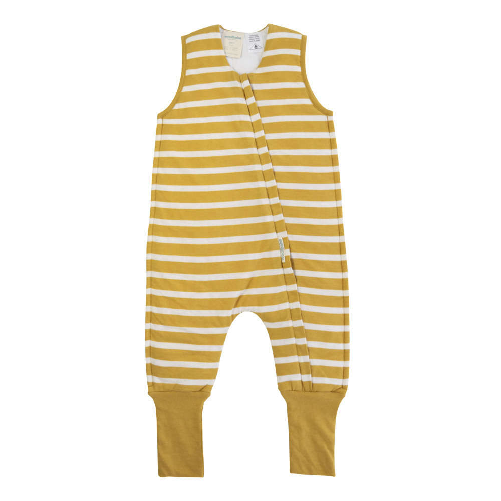 Woolbabe: Duvet Sleeping Suit - Kowhai (2 Years) image