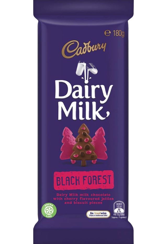 Cadbury: Dairy Milk - Black Forest Block (180g) | at ...