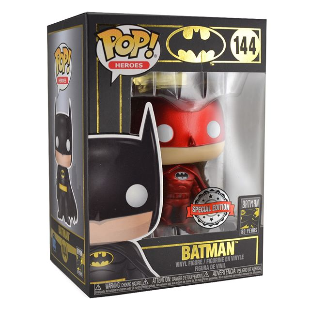 DC Comics: Batman (Metallic Red Suit) - Pop! Vinyl Figure image
