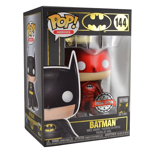 DC Comics: Batman (Metallic Red Suit) - Pop! Vinyl Figure