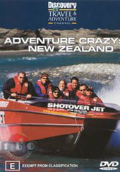 Adventure Crazy: New Zealand on DVD Adventure Crazy: New Zealand on DVD