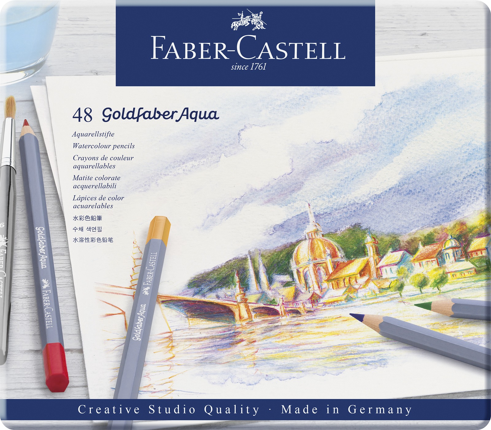 Faber-Castell: Goldfaber Aqua (Tin of 48) image