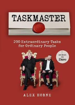 Taskmaster on Hardback by Alex Horne