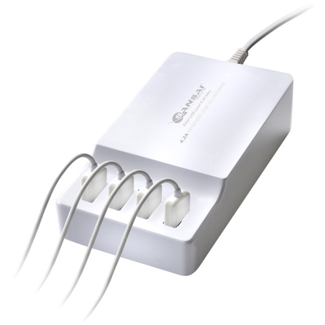 Sansai 4 Port USB Charging Station with Surge protection image