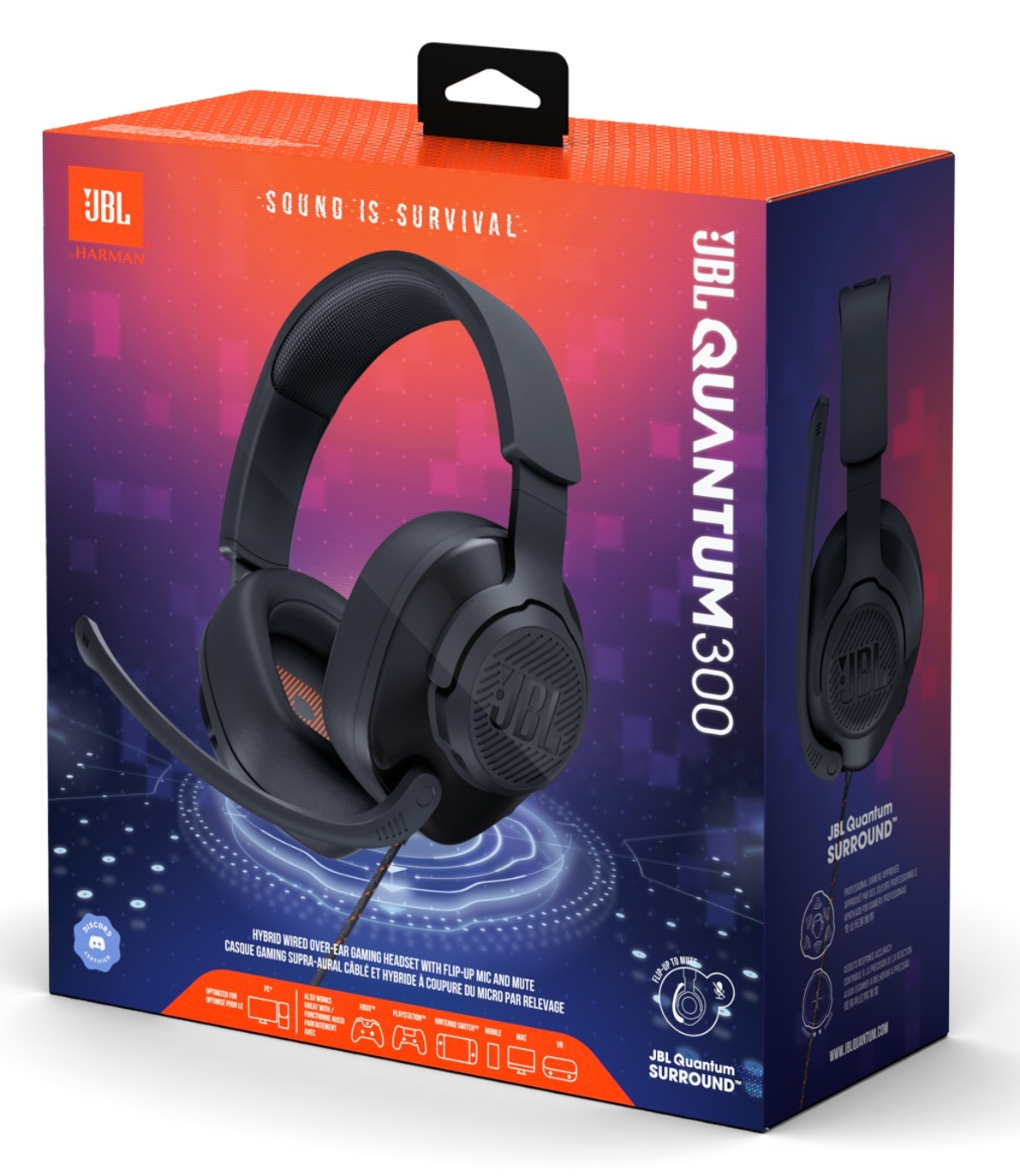 JBL Quantum 300 Wired Gaming Headset InStock Buy Now at Mighty