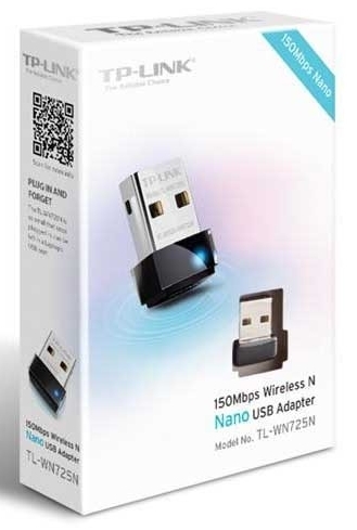 TP-Link 150Mbps Nano Wireless N USB Adapter image