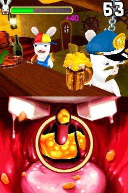 Rayman: Raving Rabbids 2 on DS